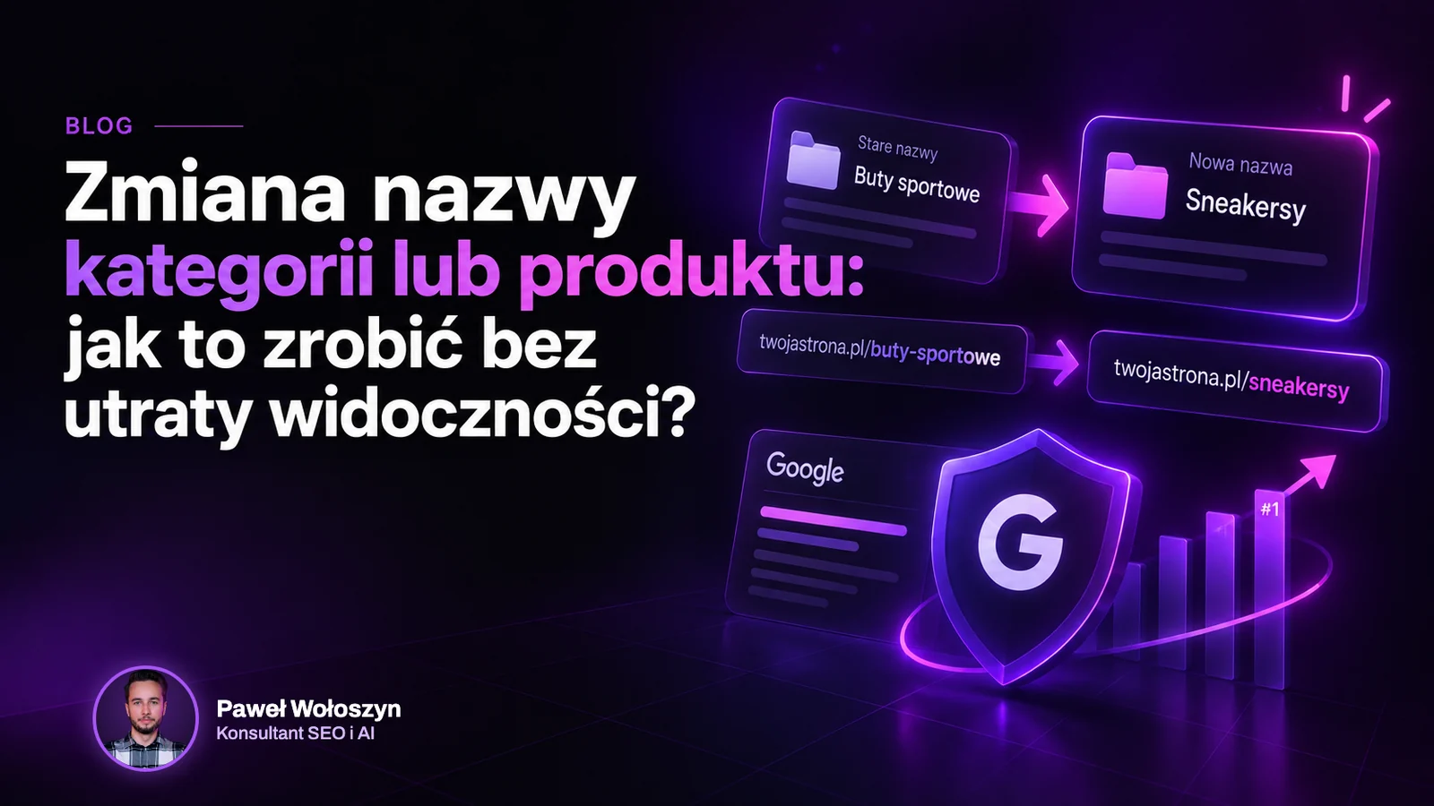 Zmiana nazwy kategorii lub produktu: jak to zrobić bez utraty widoczności?